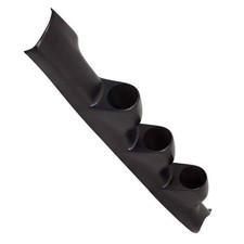 Glowshift Black Triple Gauge 52mm Pillar Pod For 2003-2006 Hyundai Tiburon