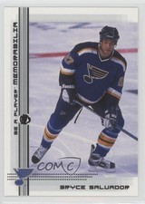 2000-01 ITG Be A Player Memorabilia Bryce Salvador #465 0w8