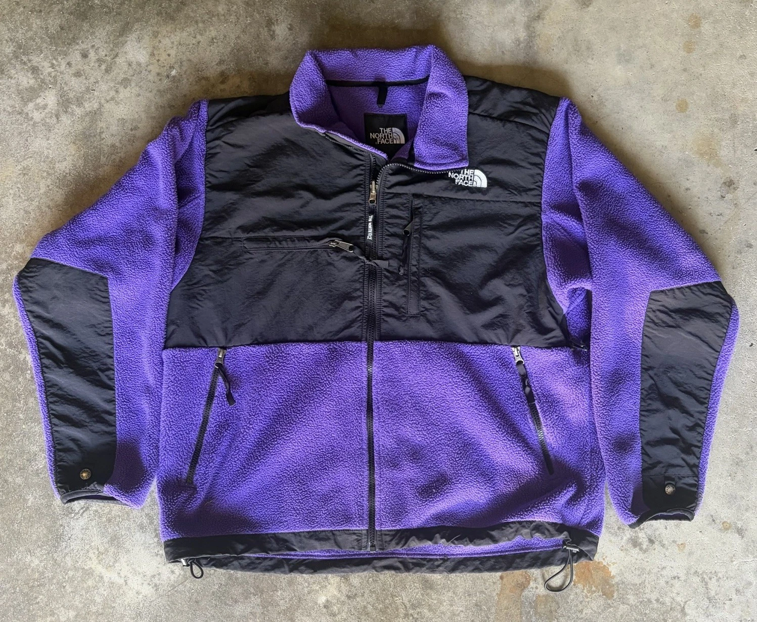 The North Face Denali Fleece Jacket Men Size L Purple Black Full Zip Cozy
Opens in a new window or t