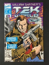 TekWorld #1 1992 Modern Age High Grade SIGNED By William Shatner w/COA!
