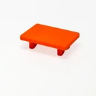 Fisher-Price Little People Replacement Orange Coffee-End Table
