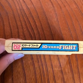 E-Wall With Vhtf Led Famicom Software 10 Yard Fight Irem Vintage JPN Limited Edi
