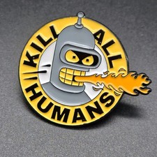 Futurama Bender Pin Anstecker Anstecknadel Si...