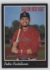 2019 Topps Heritage Minor League Edition Black 40/50 Pedro Castellanos #108 0a6