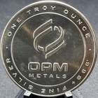 Ohio Precious Metals OPM Collectible Coin 1 Troy Oz .999 Fine Silver Round