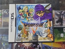 Dragon Quest V Hand of the Heavenly Bride (Nintendo DS, 2009) Authentic Complete