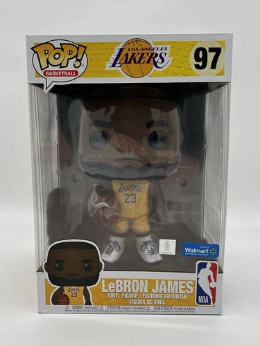 Pop! Basketball NBA Lakers Lebron James Big10” Vinyl Figure 97 Exclusive Walmart