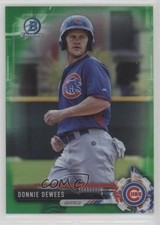 2017 Bowman Chrome Prospects Retail Green Refractor 70/99 Donnie Dewees 2f9