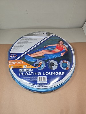 Kelsyus Floating Lounger Pool Float With Cup Holder Supports Up To 250LB New 