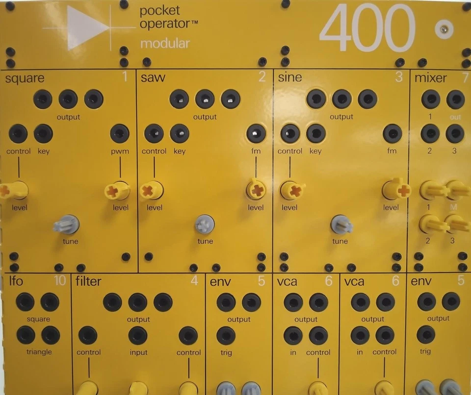 Teenage Engineering Pocket Operator 400 Modular Synth Analog 14-Module Used - Image 3 of 4