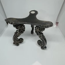 Vintage Regency Style Godinger Silver Art Co Silver Plated Filigree Stand 3.5"