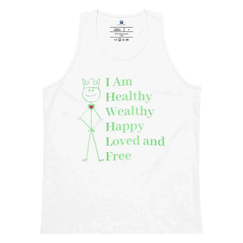 Healthy | Wealthy | Happy | Loved | Free Tank Top