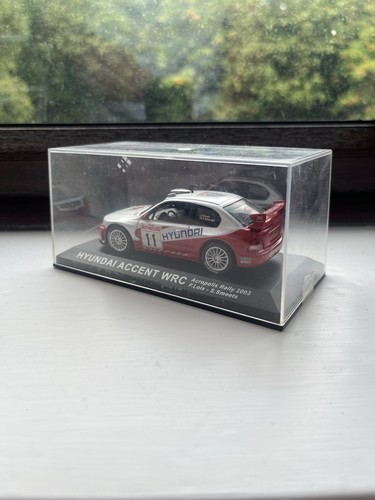 1:43 Hyundai Accent WRC #11 Acropolis Rally 2003 F. Loix S. Smeets Diecast Model - Picture 2 of 6
