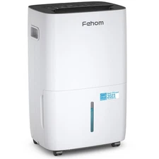150 Pint Energy Star Dehumidifier 7,000 Sq. Ft with Drain Hose For Home Bathroom