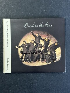 Paul McCartney Signed Signature Autograph CD Booklet BAND ON THE RUN PSA/DNA