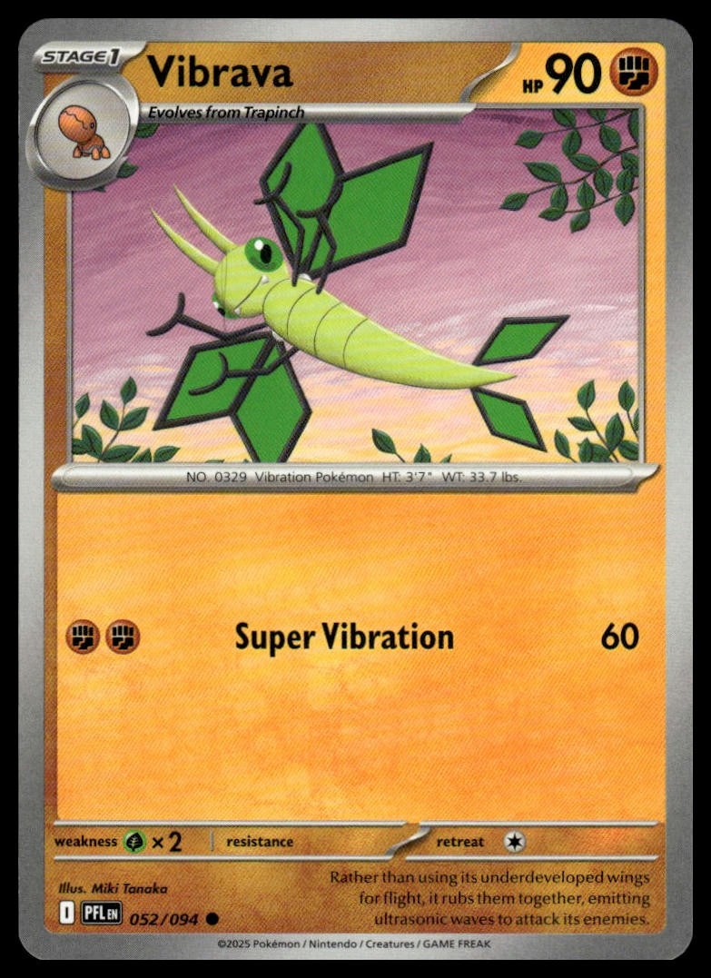 Vibrava ME02: Phantasmal Flames 052/094 Normal NM