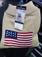 Pet Americana Sweater. Size Sm/Med