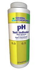 General Hydroponics pH Test Indicator 8 oz Ounces - up down wide spectrum