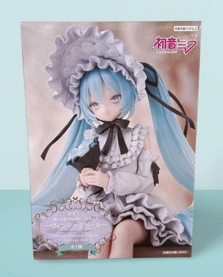 Hatsune Miku Vintage Doll Noodle Stopper FuRyu Figure New In Box - US Seller