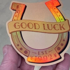 Dutch Bros St Patrick’s Day Sticker HORSESHOE GOOD LUCK March 17th - BRAND NEW!
