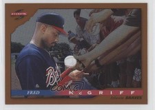1996 Score Dugout Collection Series 1 Fred McGriff #67 HOF 0hw6