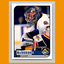 Jamie McLennan #187 1998-99 UD Choice St. Louis Blues Hockey Card NHL