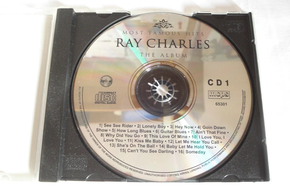 RAY CHARLES  MOST FAMOUS HITS THE ALBUM GREATEST HITS B.B.KING COUNT BASIE - Bild 4 von 4