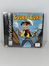 Lucky Luke (Sony Playstation 1 PS1, 1998) Complete Game CIB w Manual