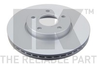 2X NK Bremsscheibe 314848 FüR C70 C30 S40 Focus Volvo Ford V50 MAX 2 Turnier DM2