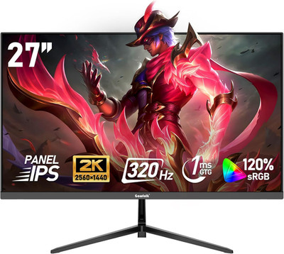 Gawfolk 2K QHD 27'' IPS Monitor (2560×1440), Gaming Computer Monitor, 320Hz, 1Ms