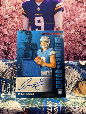 2025 Panini Rookies And Stars Dress To Impress Isaac Teslaa Auto /99