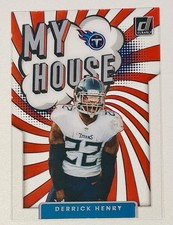 Derrick Henry 2022 Clearly Donruss #MH-11 My House Acetate Titans Ravens SP 🔥