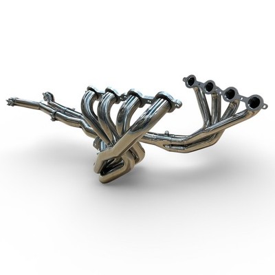 Stainless Long Tube 1-7/8'' Exhaust Headers +X-Pipe Kit 05-13 Chevy Corvette C6