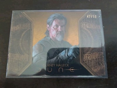 Gurney Halleck 2024 Topps Chrome Dune DW-6 Gold Walls/Sculptures /50 Josh Brolin