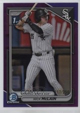 2024 Bowman Draft Chrome Purple Refractor 217/250 Nick McLain #BDC-14 1o1b