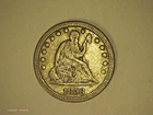 1858-P Seated Liberty Quarter