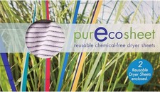 Purecosheet - Reusable Dryer Sheets  Cost effective 500 loads , Chemical F...