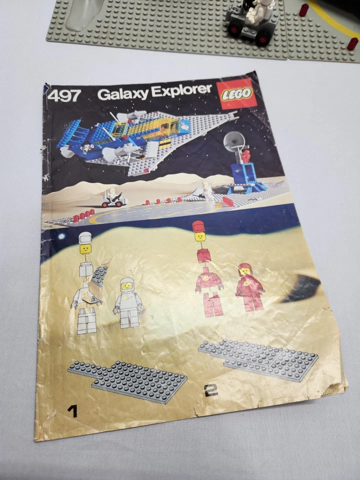VTG LEGO 497 Galaxy Explorer Classic Space Complete With Instructions *read* - Image 2 of 4