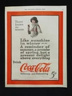 Vintage 1923 Coca-Cola Delicious & Refreshing Full Page Original Ad 526 #2