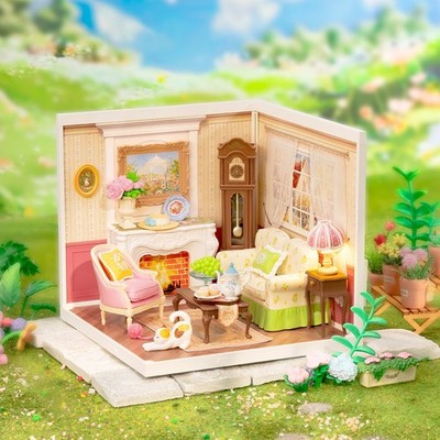 Rolife Holiday Tea Time Super Creator Puppenhaus Kit DIY Miniaturhaus Kit
