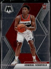Admiral Schofield 2019-20 Panini Mosaic #202 Washington Wizards RC