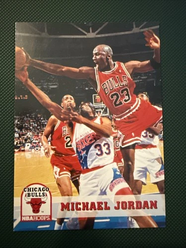 Michael Jordan 1993-94 NBA Hoops Basketball Card