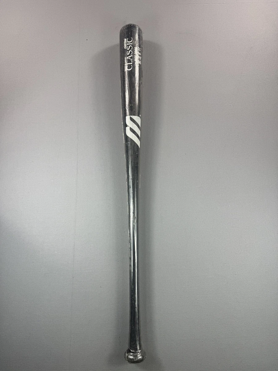 Bate de béisbol clásico Mowered 32 en 30 OZ madera de arce adulto negro mango cónico