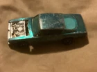 1967 Hot Wheels Redline Custom Barracuda HK. Aqua  w/gray Interior. - Nice Condi
