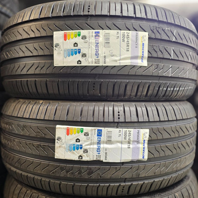 2x NEU MICHELIN PRIMACY 5 245/45 ZR18 XL 100W UHP REIFEN 245 45 18 2454518 B+A