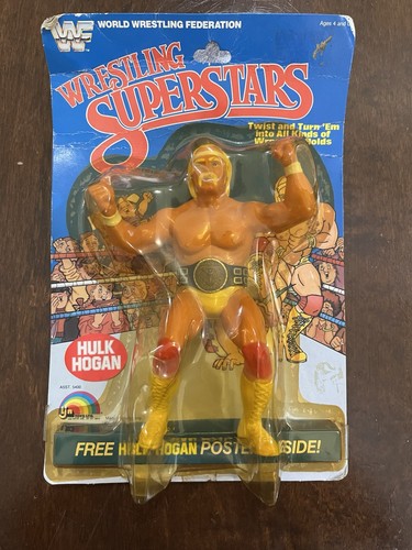 Hulk Hogan LJN 5-Back WWF Wrestling Figure � Seale...