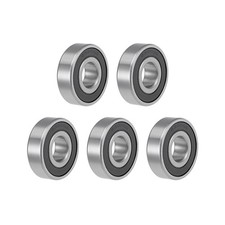5pcs 6203-16-2RS Deep Groove Ball Bearings Z2 Double Sealed Chrome Steel