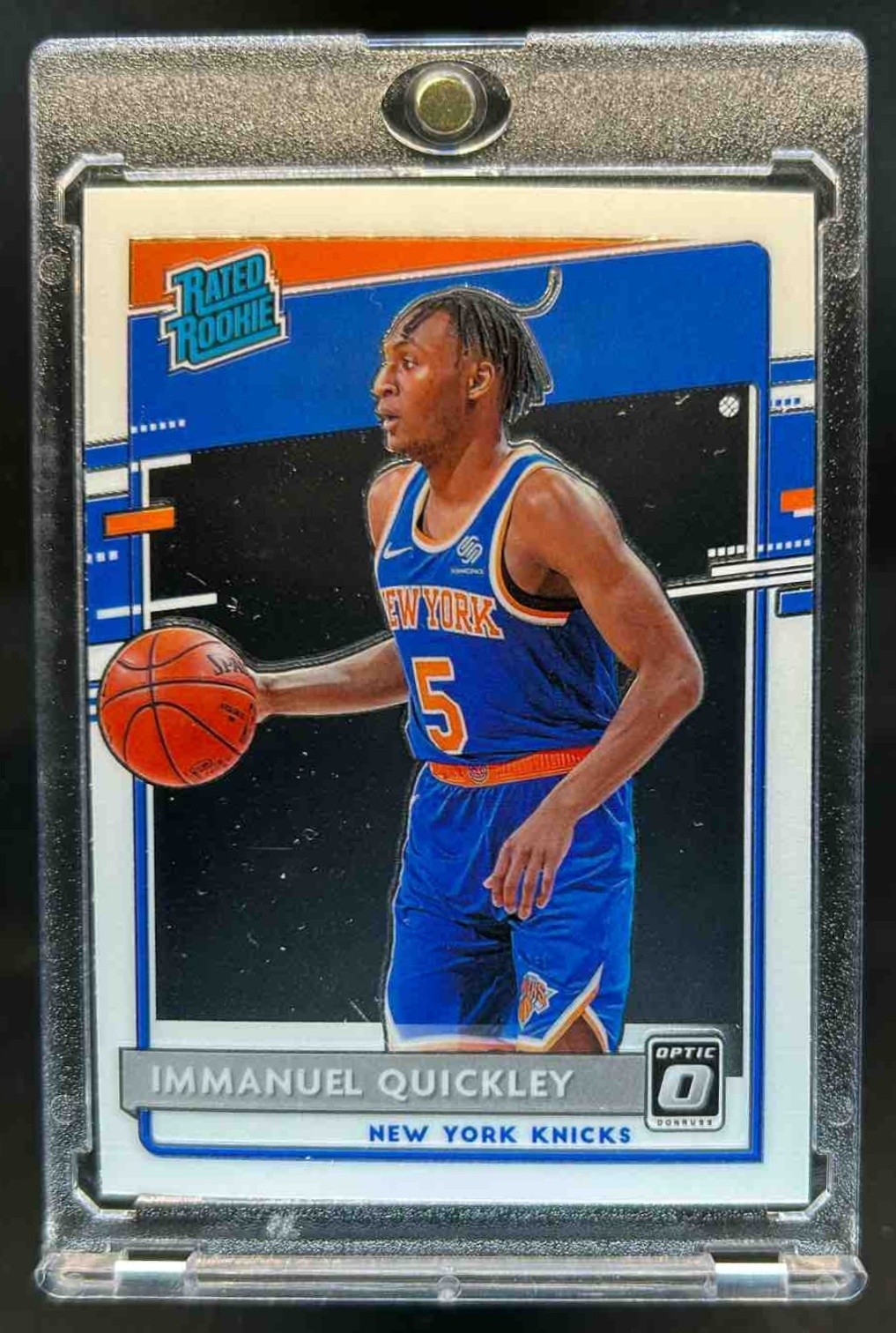 2020-21 Donruss Optic Immanuel Quickley Rookie RC #175 Knicks