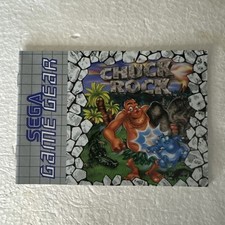 ebay® Auktion 388424274437 | Chuck Rock Manual For Sega Game Gear Thumbnail of ebay® auction 388424274437 | Chuck Rock Manual For Sega Game Gear