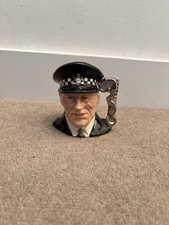 Vintage Royal Doulton The Policeman Character Jug D6852 Very Good Condition